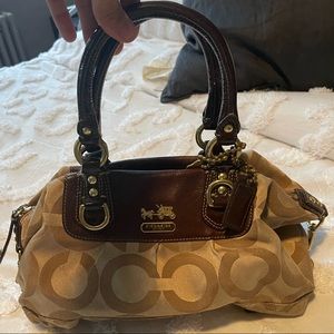 Coach Bag | Madison Sabrina Gold Medium Satchel
